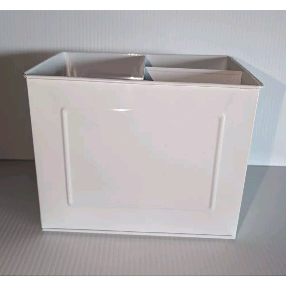 Metal Caddy white compartment Target Bullseye Playground